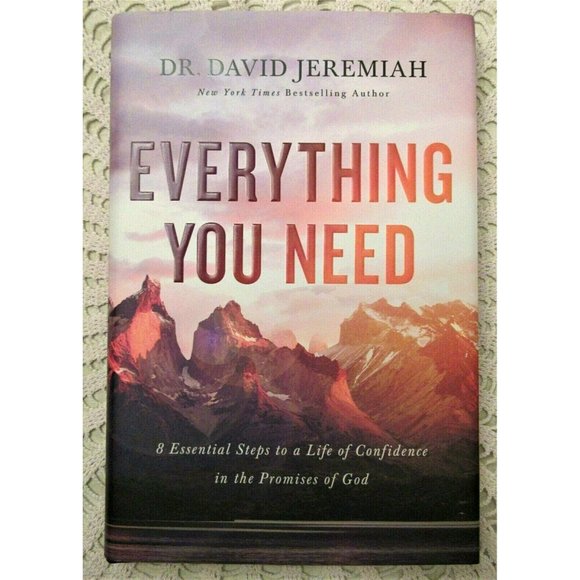David Jeremiah  EVERYTHING YOU NEED Book 8 Steps To A Life Of Confidence… - Picture 2 of 5
